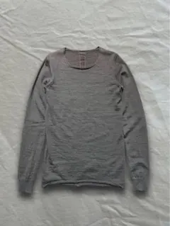 Rick Owens バックスリッド ウール ニット トップのサムネイル