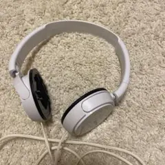 SONY 有線ヘッドホン 本体 ホワイト　ステレオヘッドホン　ＭＤＲ‐ＺＸ１１０のサムネイル