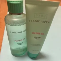 BRINGGREEN ティーツリーCICA トナー＆クリームセットのサムネイル