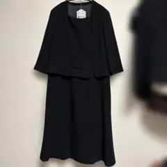 美品❣️ブラックフォーマル ワンピーススーツ 礼服 喪服17ABR