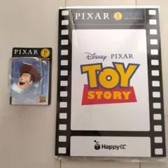 Happyくじ PIXAR ピクサー F賞 フェイスマグネット ウッディ