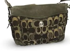 Coach Hobo Bag ワンショルダーバッグ　Y2K カーキ　ホーボー