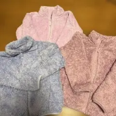 UNIQLOフリース110 3枚セット