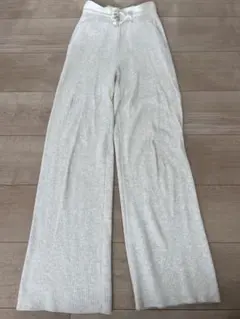 ユニクロ　レディースウォッシャブルリブニットパンツ　Sサイズ