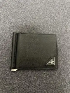 未使用✨PRADA マネークリップ サフィアーノレザー カードケース