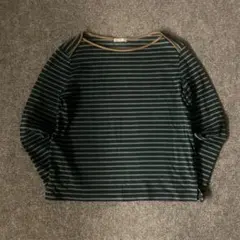 希少　vintage ELLE バスクシャツ　ボーダー　アメカジ　カジュアル