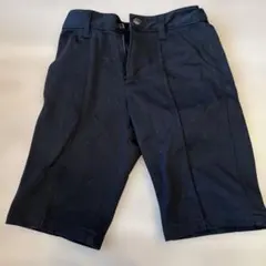 110センチ　黒 半ズボン ポケット付き