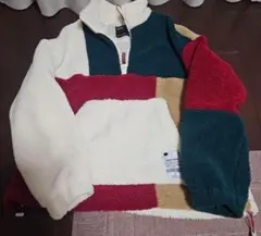 Bershka　　フリースプルオーバー　アウタージャケット