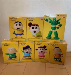 カスカベ防衛隊　フィギュア　7体セット