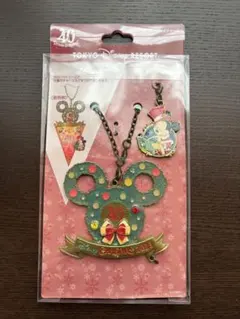 ディズニー　40周年　クリスマス　バックチャーム