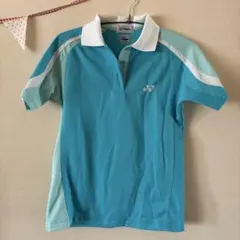 YONEX 半袖ポロシャツ S ターコイズ