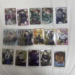 鬼滅の刃 ウエハース トレーディングカード 18枚セット