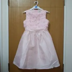 タックドレス 130cm ピンク
