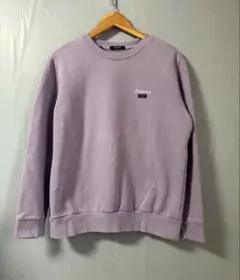 GUESS ワンポイントロゴスウェット ライトパープル