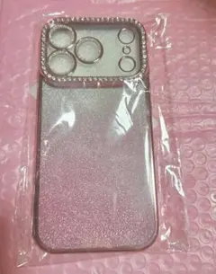 グリッター ピンク iPhone17proケース