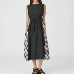 【新品】ブルーレーベルクレストブリッジ　ドレス　38M黒　バーバリー　344