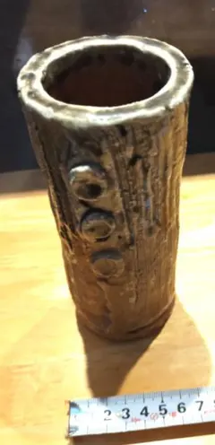 陶器製花瓶 フラワーベース　花器