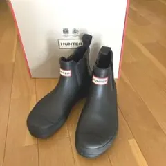 美品 ✨ HUNTER　レインショートブーツ　UK4　23.0