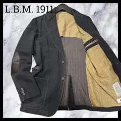 L.B.M. 1911. テーラードジャケット ヘリンボーン エルボーパッチ Mのサムネイル