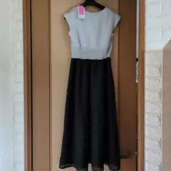 グレーと黒のワンピース Mサイズ
