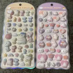 正規品　コットンパフィーシール　ベイマックス　スヌーピー