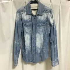 Tete Homme デニムシャツ Lサイズライトブルーのサムネイル