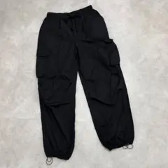 GU カーゴパンツ 黒 ブラックのサムネイル