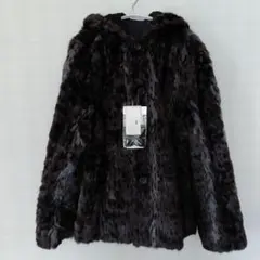 新品未使用　ファーコート　リバーシブル