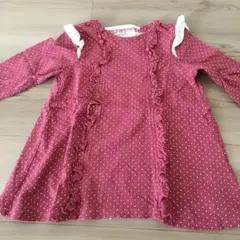 Biquetteの水玉ワンピース　サイズ80