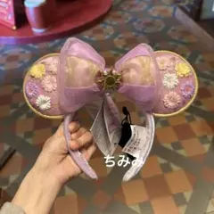 新作❣️香港ディズニー　ラプンツェル　光カチューシャ充電式