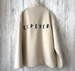 Spick & Span バックロゴボアブルゾン　38