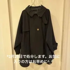 スタジオクリップ ブラック コート