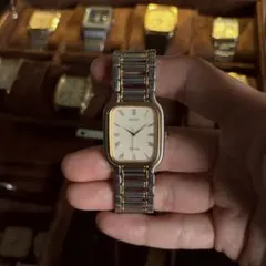 80s Vintage Seiko Dolce 腕時計 市松模様文字盤 - メルカリ