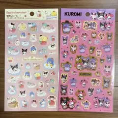 ⭐︎新品⭐︎ 箔押しシール クロミ サンリオキャラクターズ