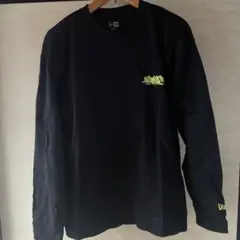 NEW ERA 長袖Tシャツ ブラック M