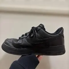Nike Air Force 1 ブラック スニーカー 24.5cm