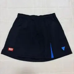 VICTAS 卓球 スカート 黒 青 ユニフォーム Mサイズ JTTA