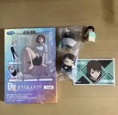 呪術廻戦 家入硝子 セガラッキーくじアクリルスタンド おねむたん ステッカー