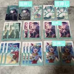 ポケモンfeat.初音ミク ポケミク クリアカード 5種類 コンプリート