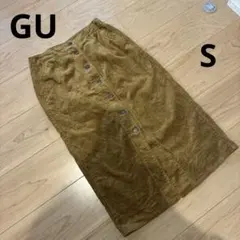 レディース　S コーデュロイ　スカート　シンプル　オシャレ　可愛い　春　GU