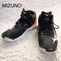 美品 MIZUNO ミズノ バレーボールシューズ 25.5 ウェーブライトニング