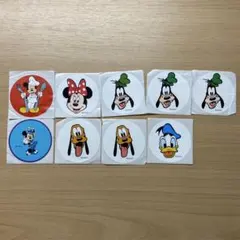 ディズニーキャラクターシール9枚セット
