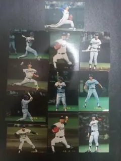 カルビー　プロ野球カード　１９８８年１１枚セット