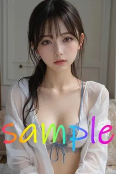 c155　AI美女 下着　水着　グラビア　かわいい ランジェリー ポスター