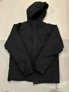 黒　フード付きマウンテンパーカー　ノースフェイス
