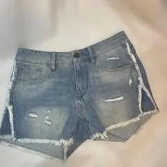レディース♡ガールズ♡G-STARRAW ダメージデニムショートパンツ♡US23