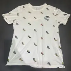NIKE ナイキ　半袖　tシャツ　エアマックス　スニーカー柄　白
