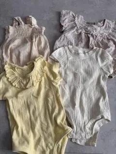 ベビー服 4点セット　夏物のサムネイル
