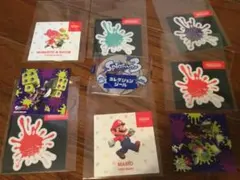 任天堂　スプラトゥーン　マリオ　どう森　ステッカー　まとめてセット
