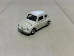 ホワイト ミニカー クラシックカー風